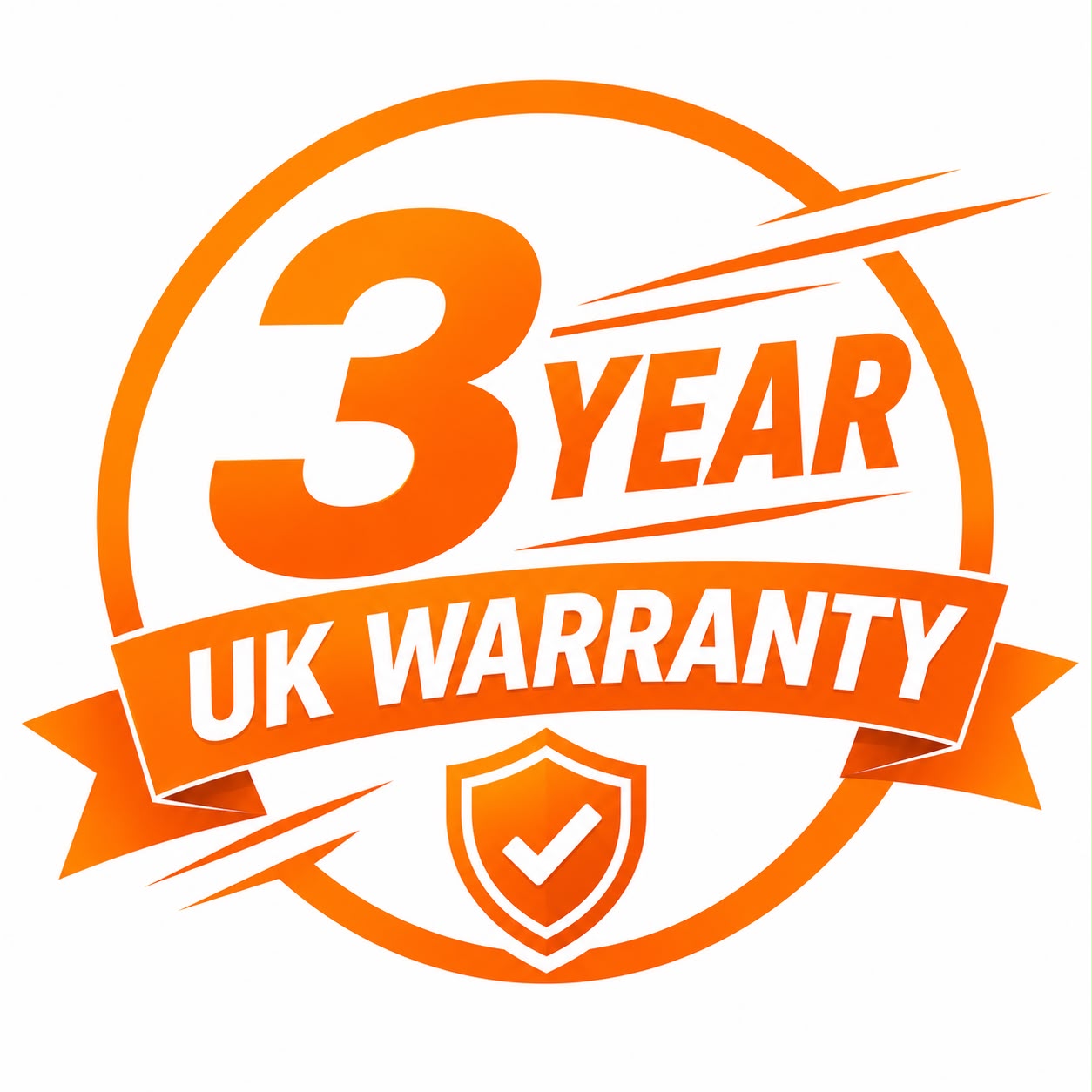 3 Year UK Warranty